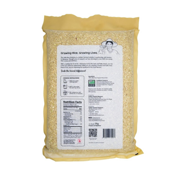The Little Rice Company - Low GI Brown Rice (5kg)