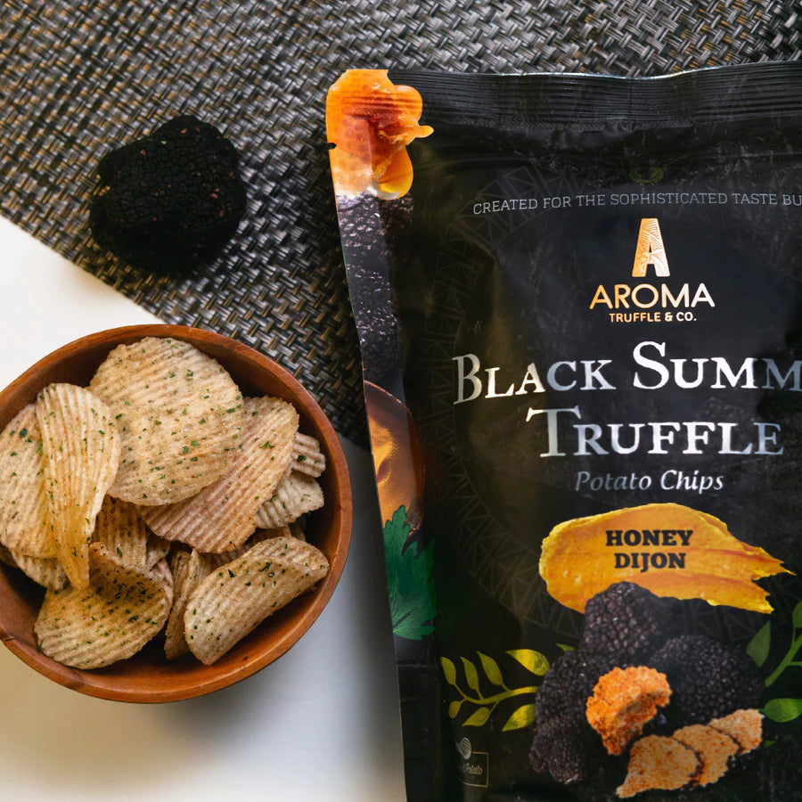 Aroma Truffle &amp; Co. - Black Summer Truffle Potato Chips (Honey Dijon)