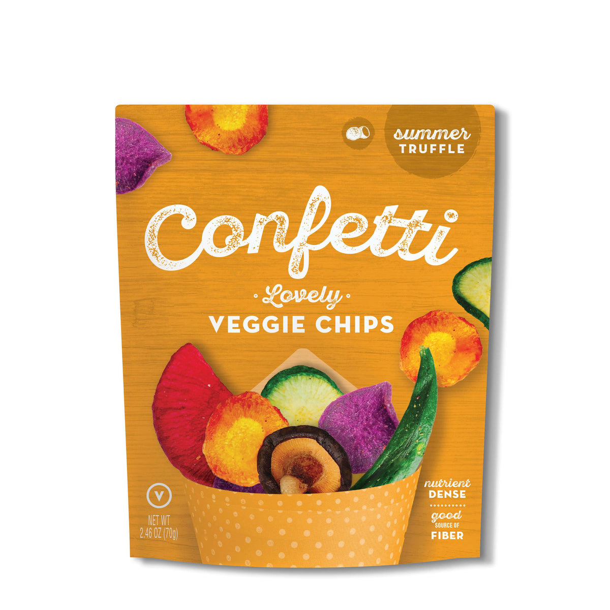 Confetti Lovely Veggie Chips - Summer Truffles