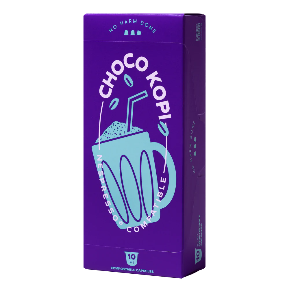 No Harm Done Choco Kopi, 10 Nespresso® Compatible Capsules