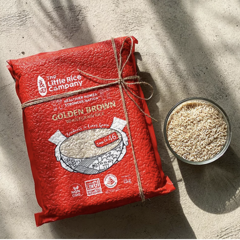 The Little Rice Company - Low GI Brown Rice (2kg) - Food Culture Singapore