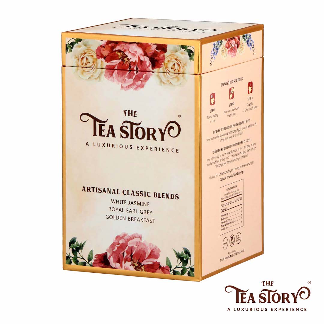 The Tea Story Classic Blends Assorted Tea Box