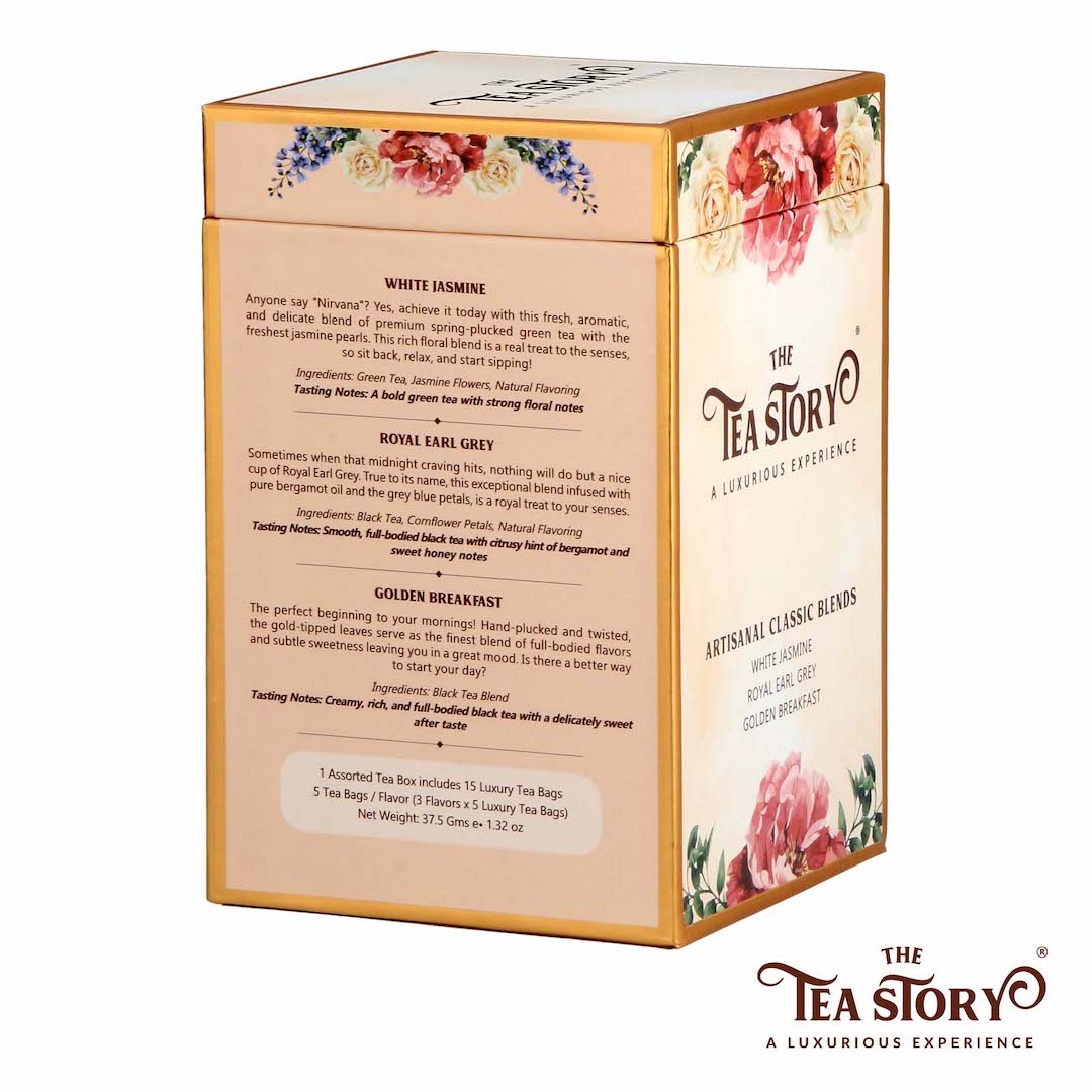 The Tea Story Classic Blends Assorted Tea Box