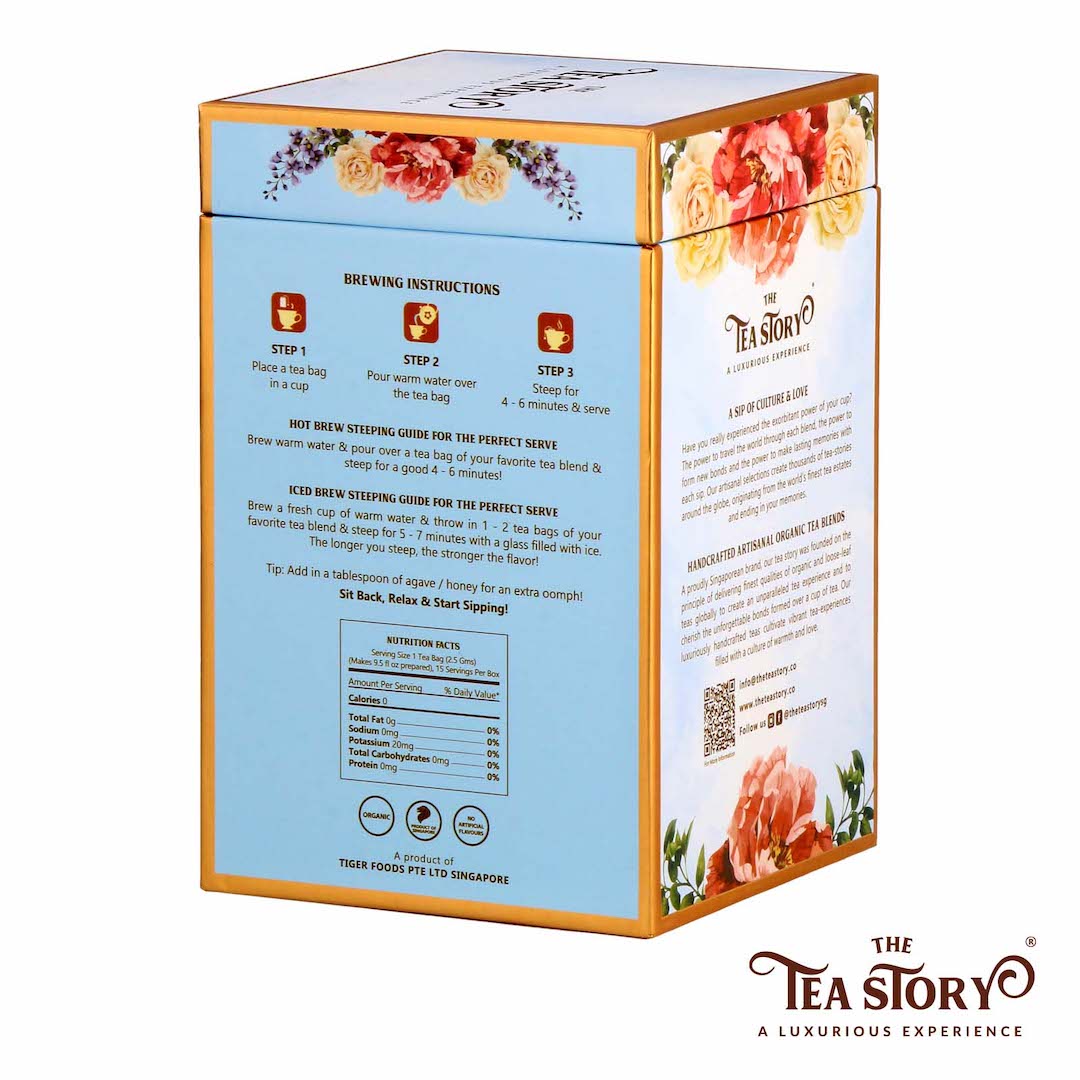 The Tea Story Cocktail Blends Assorted Tea Box