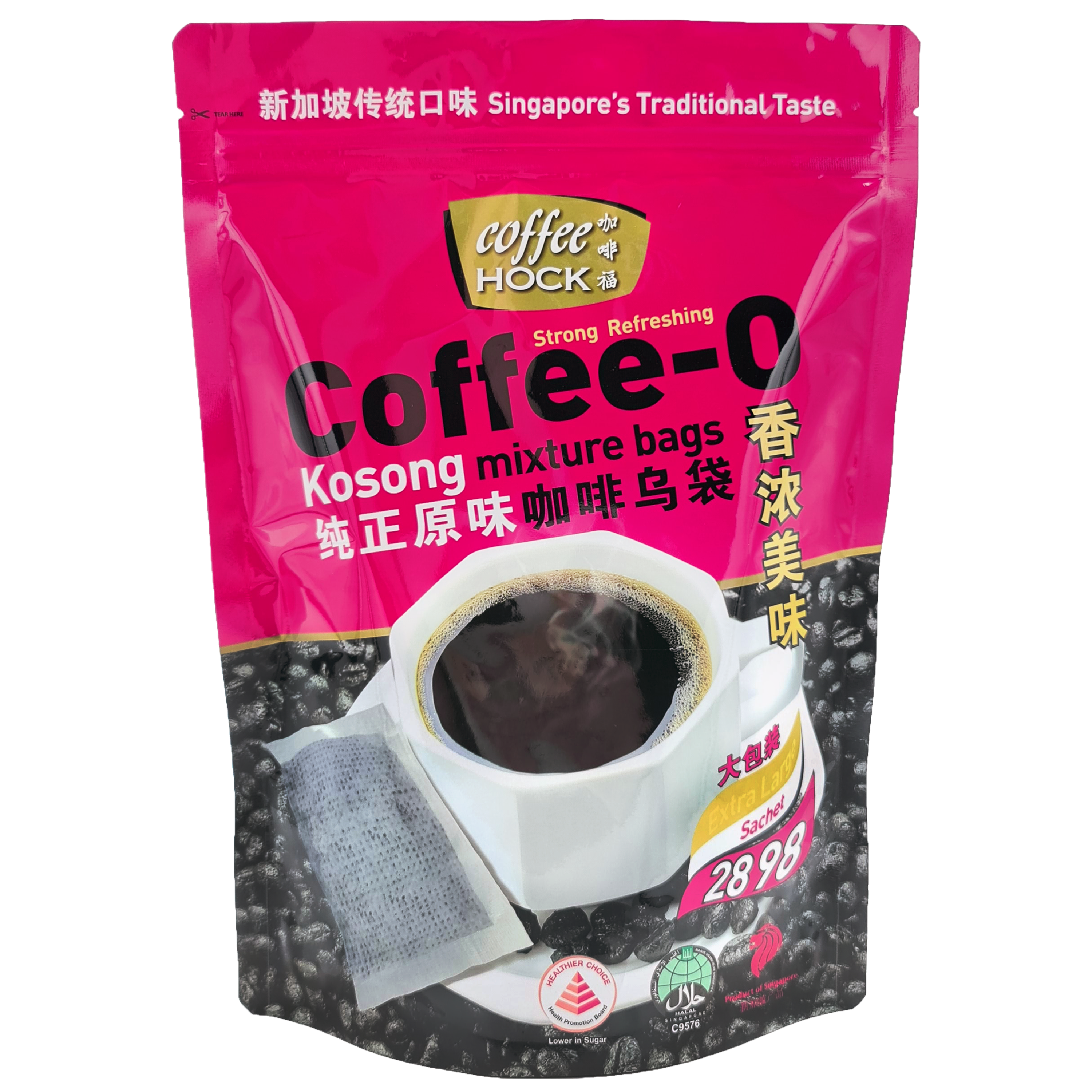 Coffeehock Coffee-O Kosong Mixture Bags 20's - Food Culture Singapore