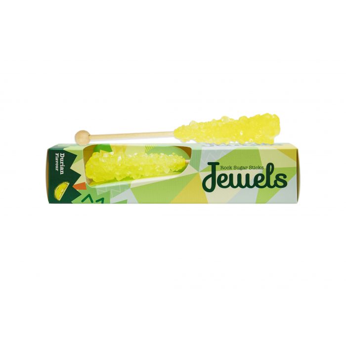 Jewels Rock Sugar Sticks — Durian (Two Sticks in a box)
