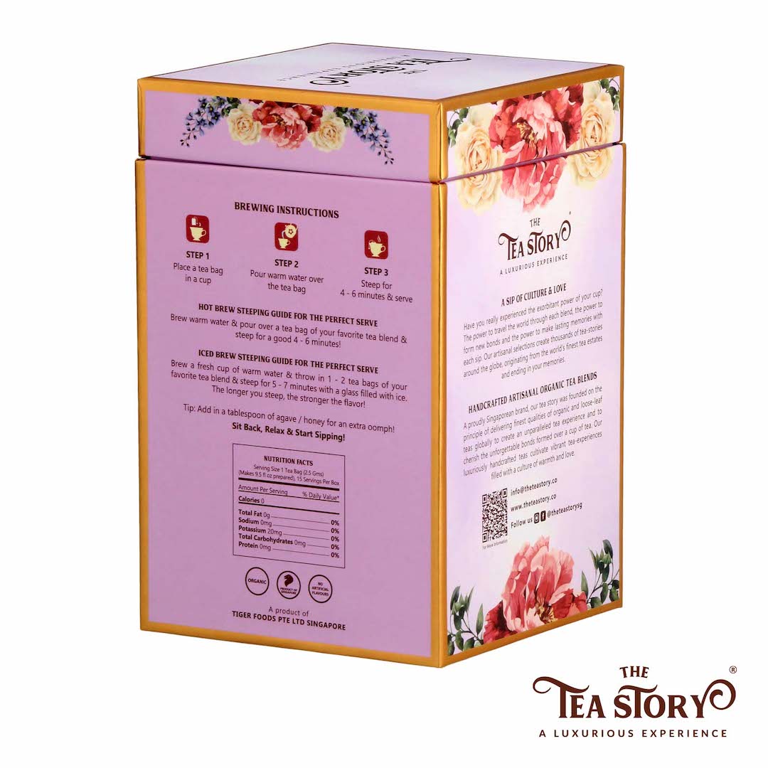 The Tea Story Exotic Blends Assorted Tea Box