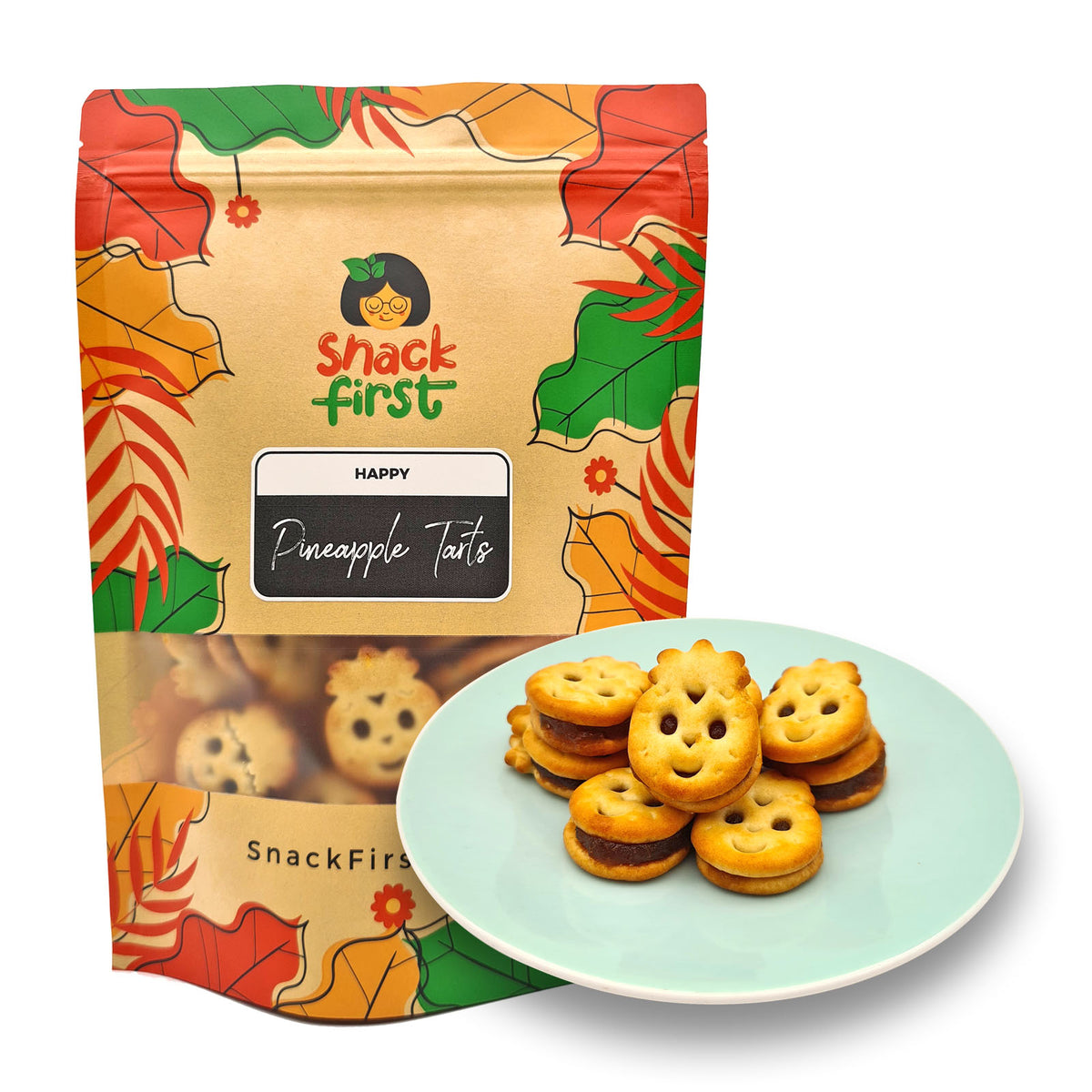 SnackFirst Happy Pineapple Tarts (Old School Biscuits)