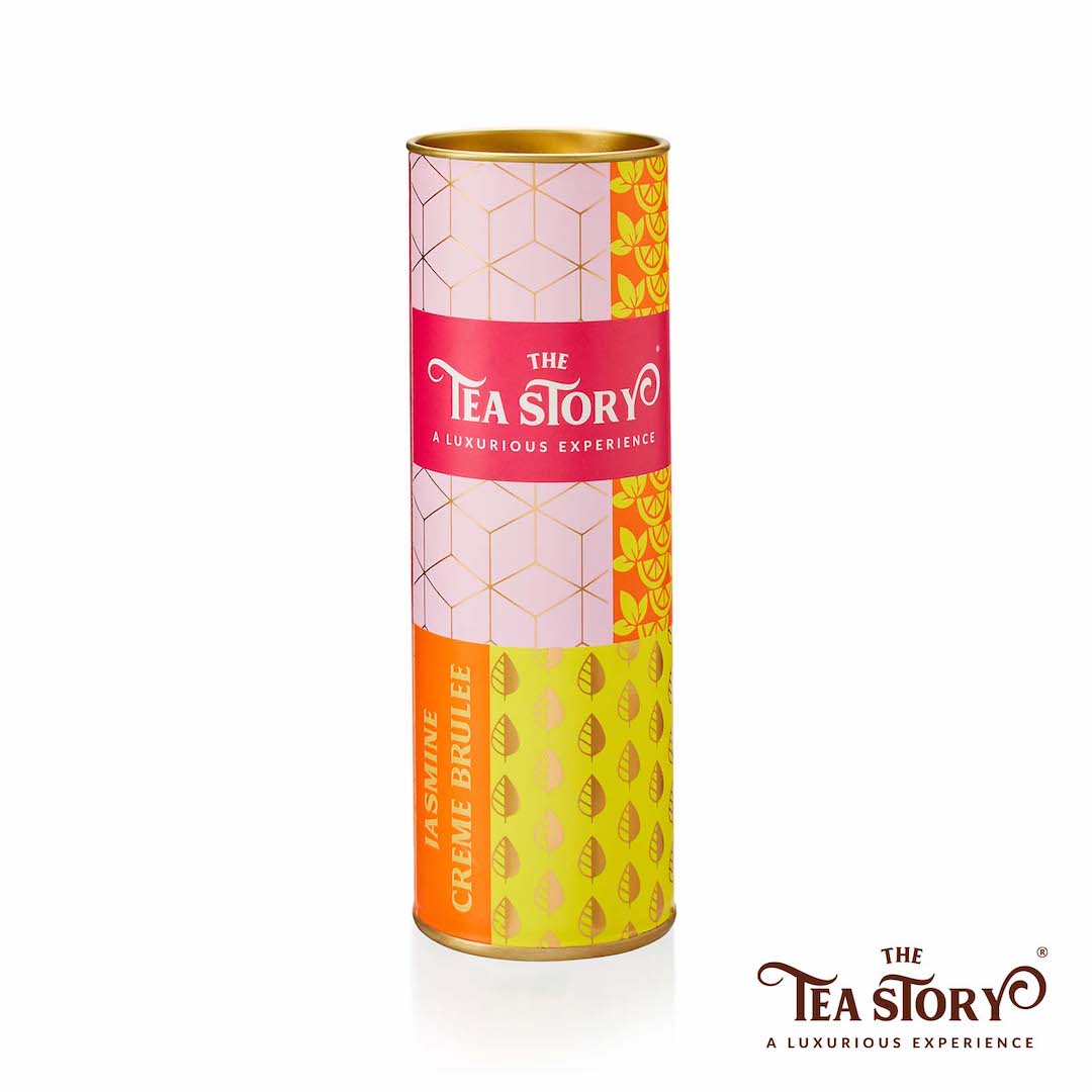 The Tea Story Jasmine Crème Brulée Tea Tube