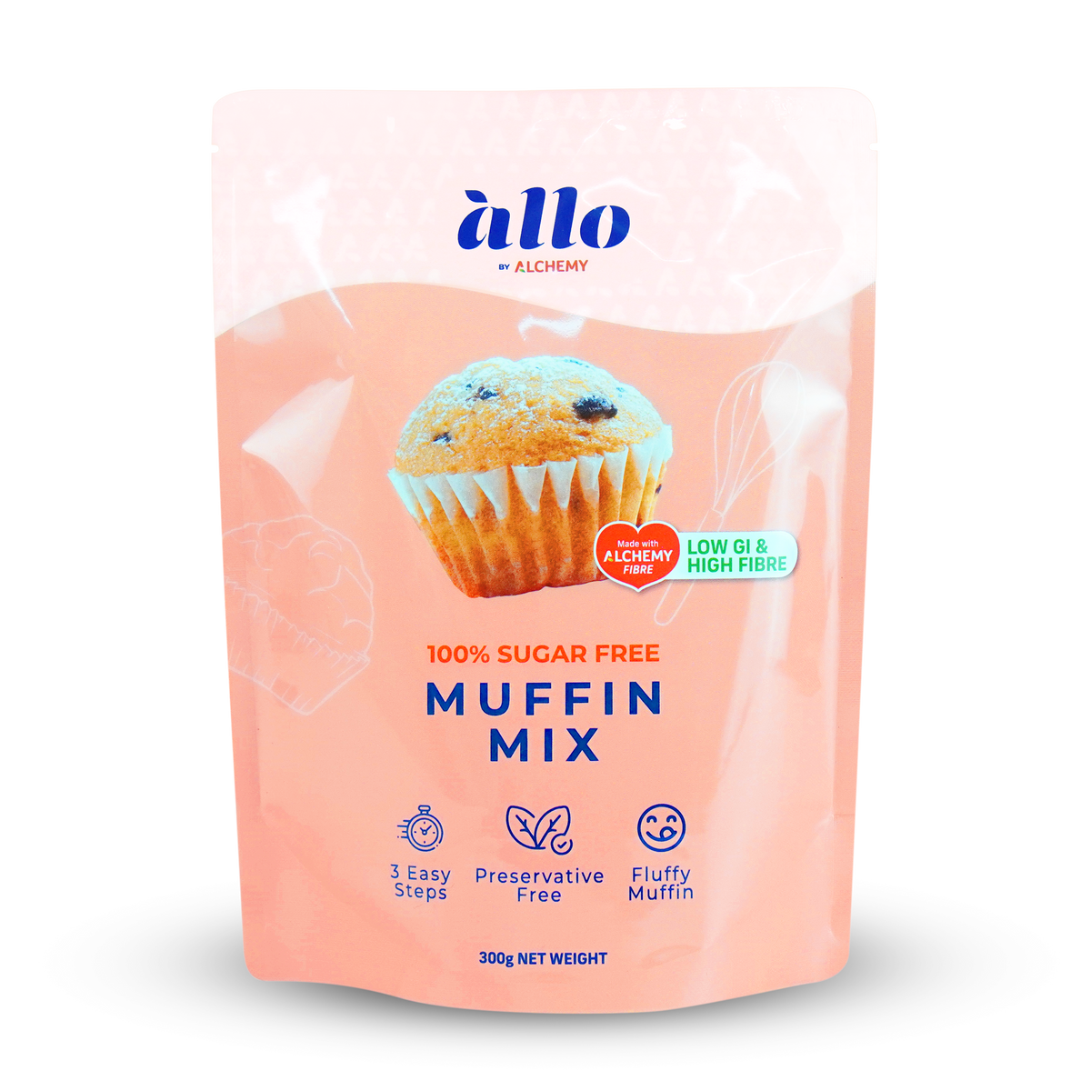 Allo Sugar Free Muffin Mix