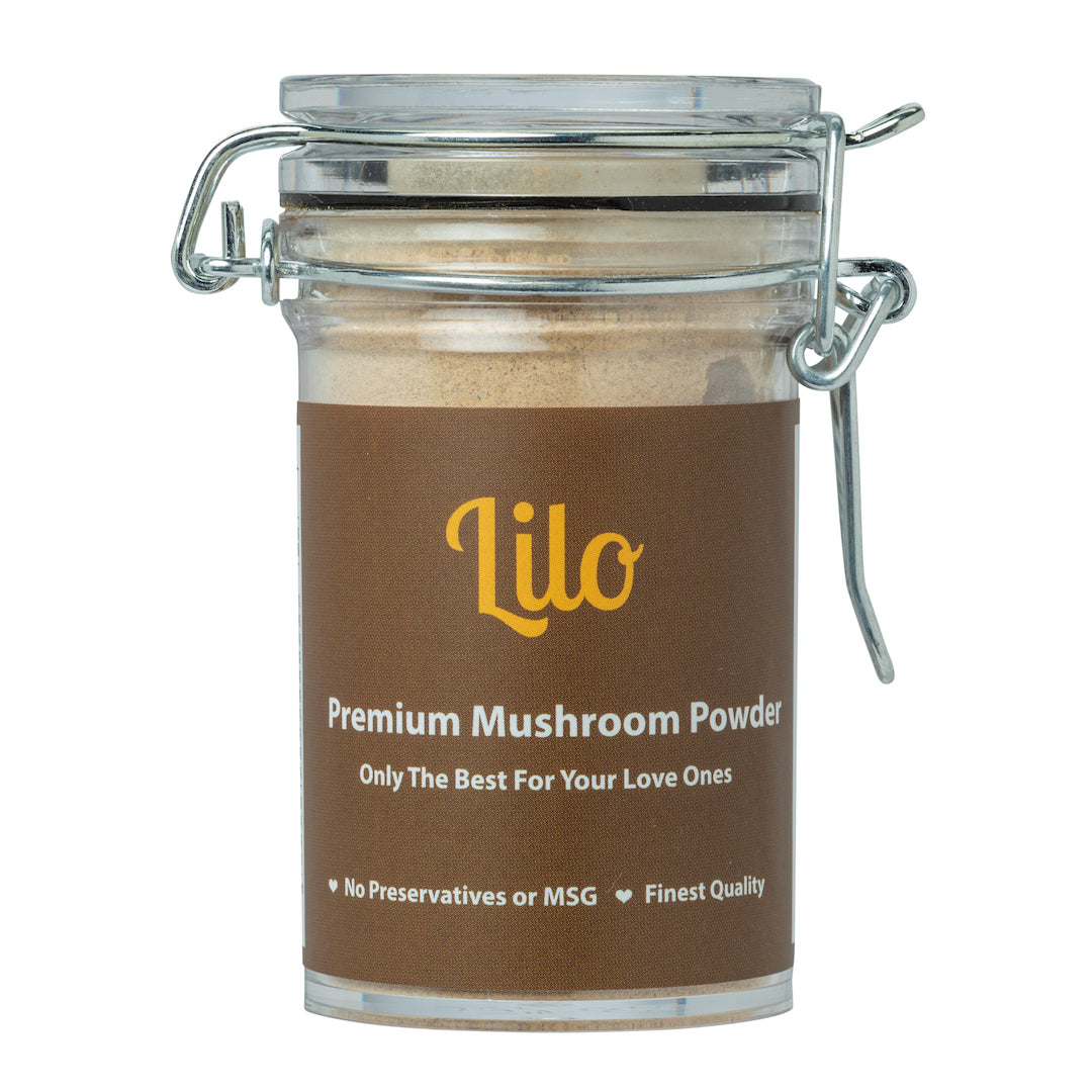 Lilo Premium Mushroom Powder Bottle (50g)