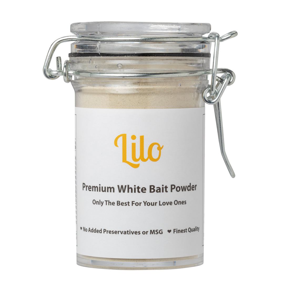 Lilo Premium White Bait Powder Bottle (50g)