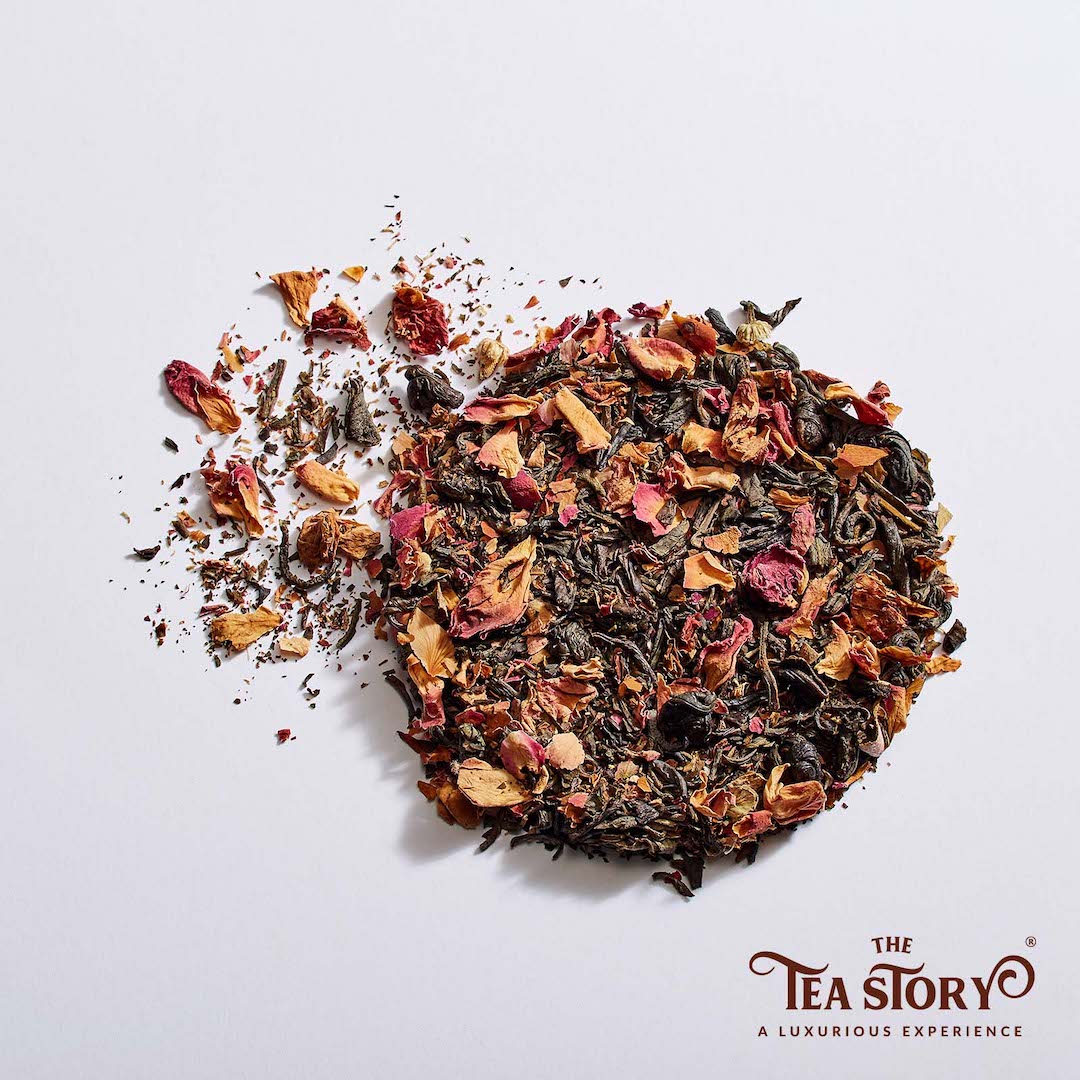 The Tea Story Rose Blanc Tea Tube