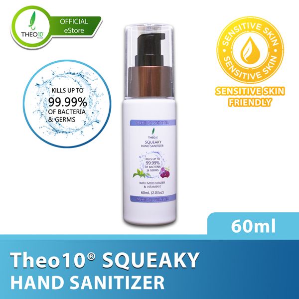 Theo10® SQUEAKY-HAND SANITIZER (60mL)