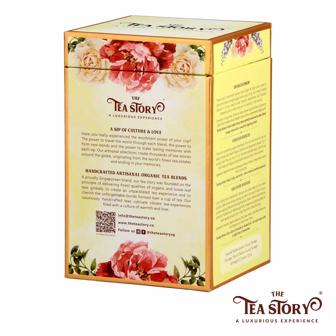 The Tea Story Tropical Blends Assorted Tea Box