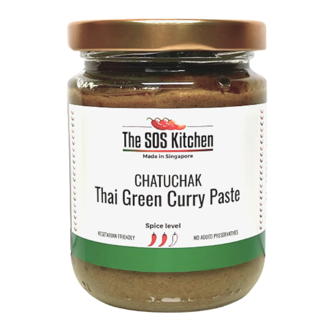 The SOS Kitchen - Thai Green Curry Paste
