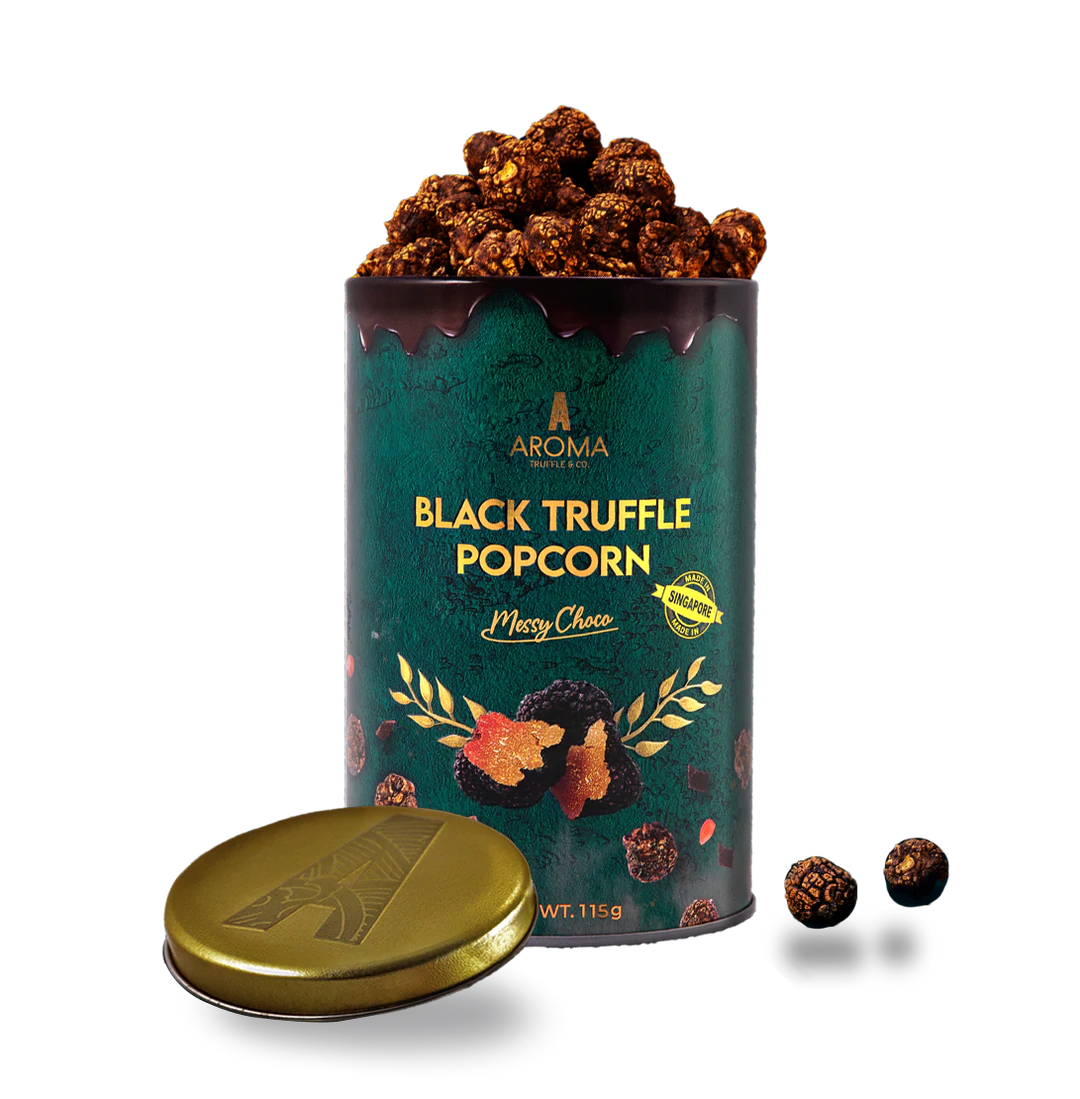 Aroma Truffle &amp; Co. - Black Truffle Popcorn (Messy Choco)
