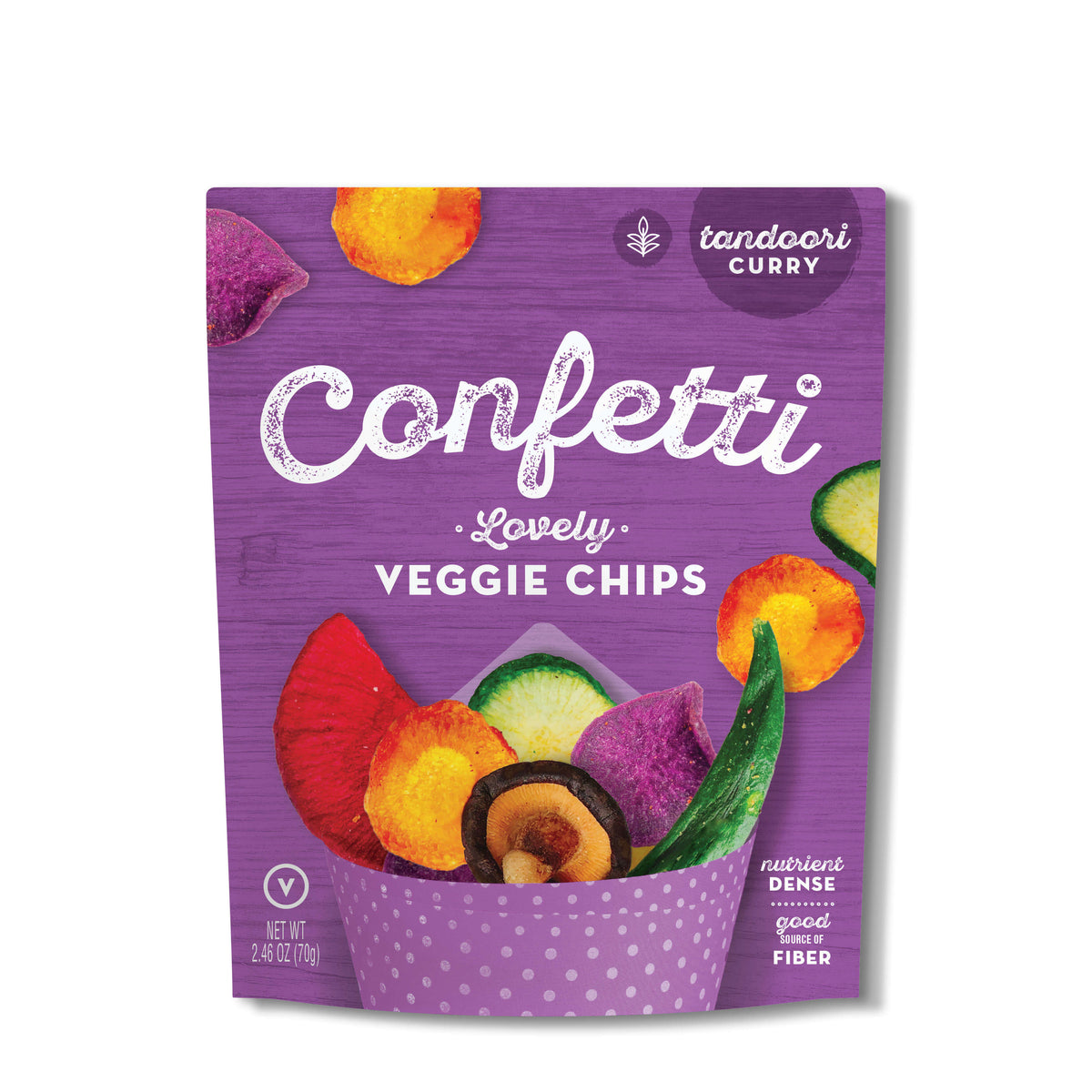 Confetti Lovely Veggie Chips - Tandoori Curry