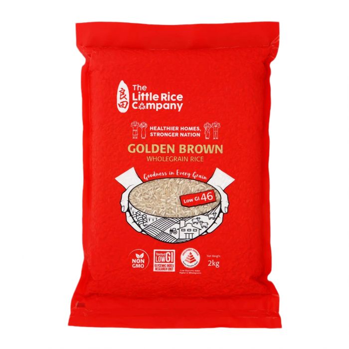 The Little Rice Company - Low GI Brown Rice (2kg) - Food Culture Singapore